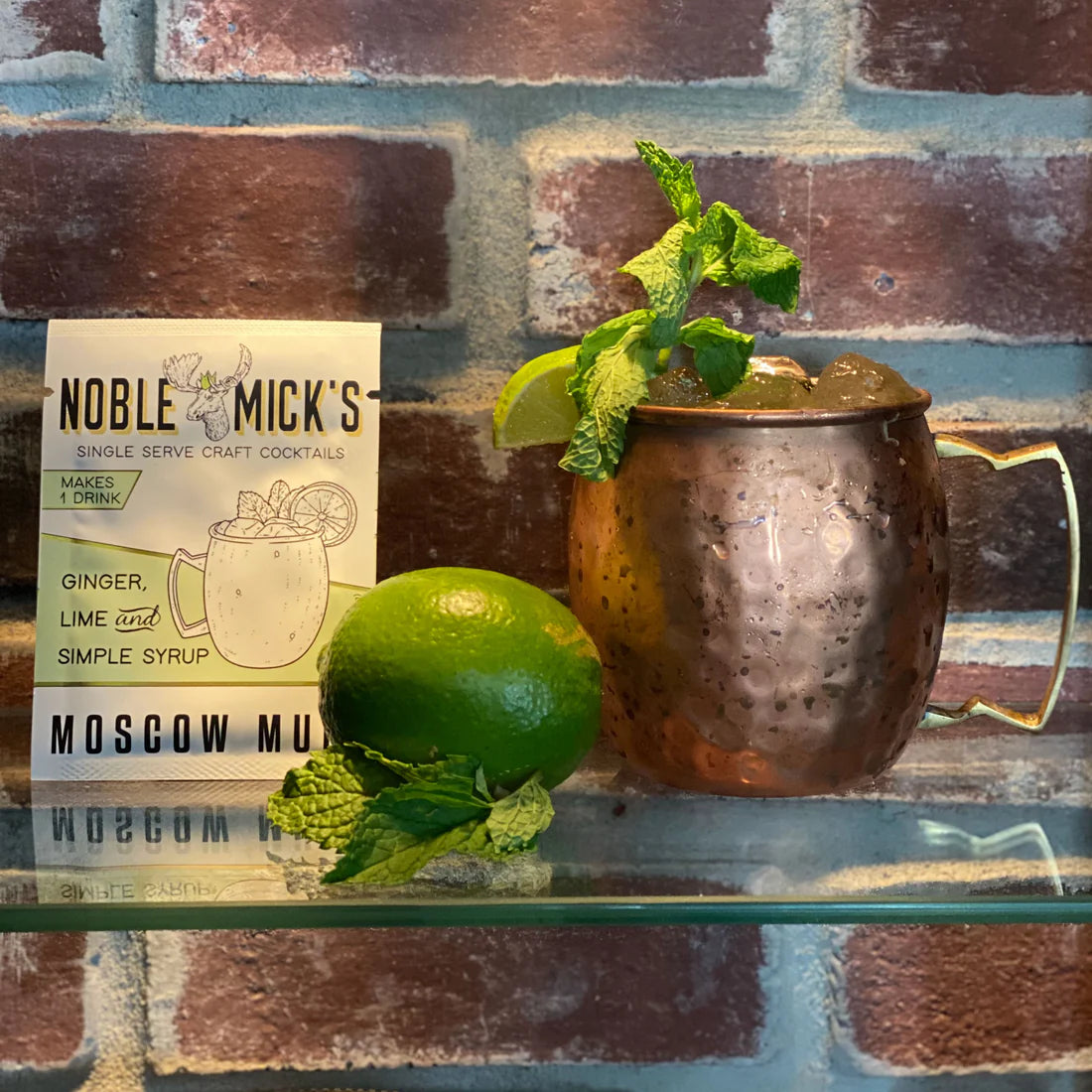 Noble Mick's Single Serve Craft Cocktails - Moscow Mule-The Twisted Chandelier--The Twisted Chandelier