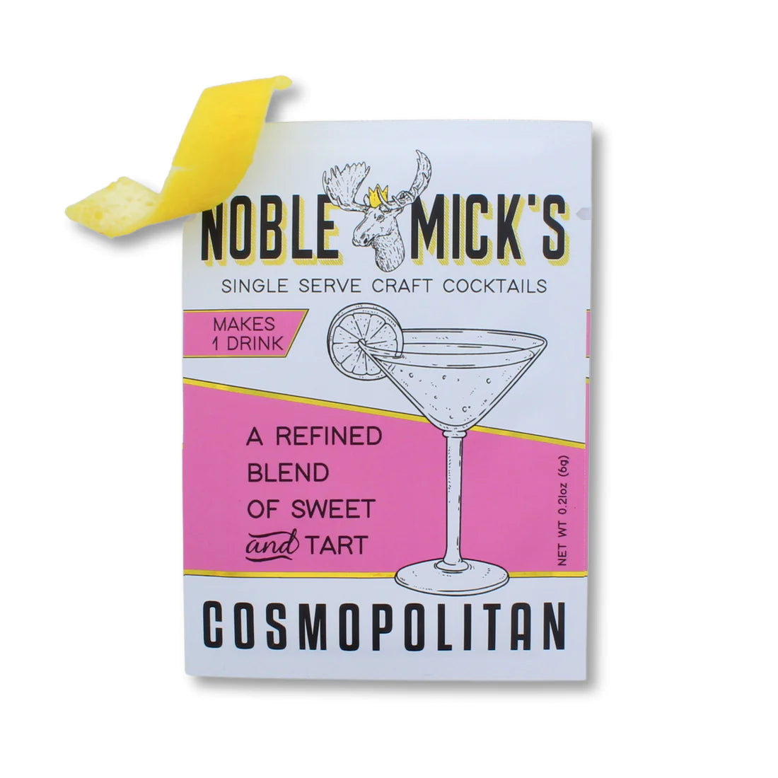 Noble Mick's Single Serve Craft Cocktails - Cosmopolitan-The Twisted Chandelier--The Twisted Chandelier