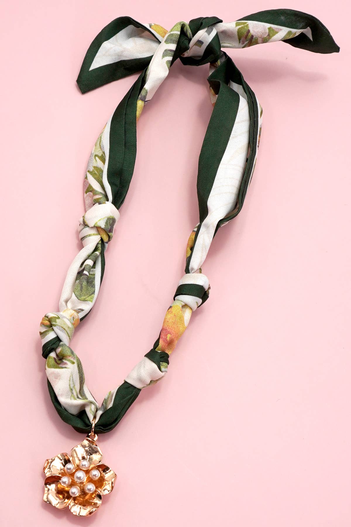 Handmade Scarf Charm Necklaces-JOSSLYN by wall to wall-80N91790-The Twisted Chandelier