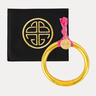 BuDhaGirl's Gold Tzubbie All Weather Bangle® (AWB®) - Serenity Prayer-Bracelet-BuDhaGirl-The Twisted Chandelier