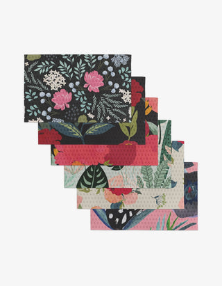 Floral Fun Not Paper Towel-Napkins-Geometry-The Twisted Chandelier