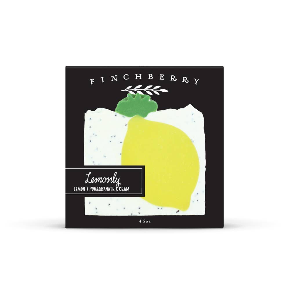 Finchberry Soap - Lemonly Soap (Boxed)-Bath & Beauty-FinchBerry--The Twisted Chandelier