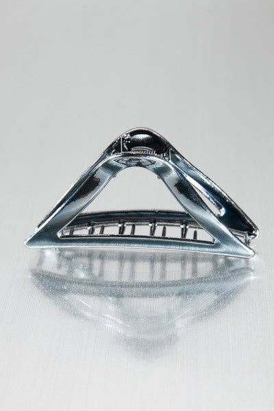 Metallic Casting Curved Triangle Hair Claw Clips-JOSSLYN by wall to wall-40H552-The Twisted Chandelier