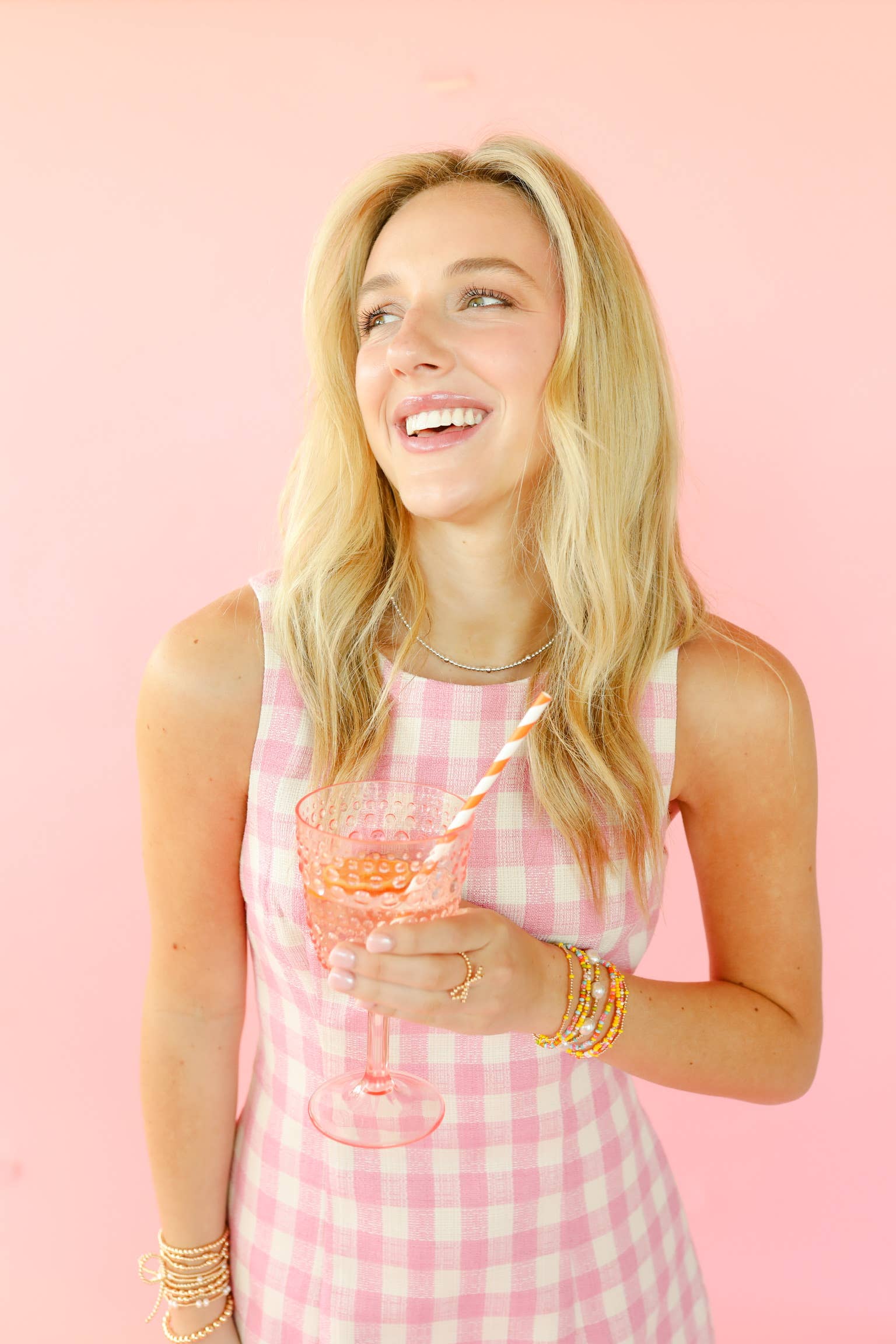 Halli Bracelet in Gold-Beaded Blondes-The Twisted Chandelier