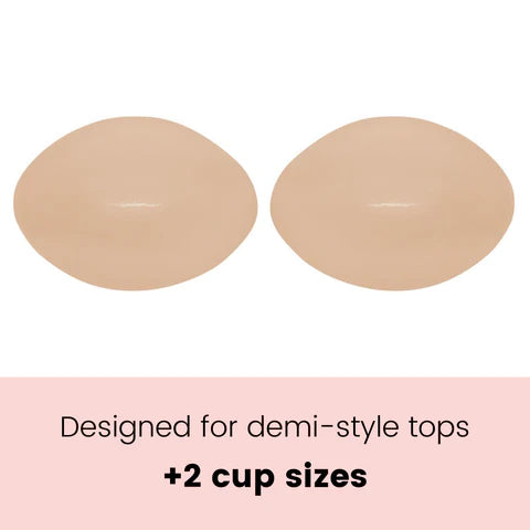 BOOMBA Demi Boost Inserts | Beige | BOOMBA-Sticky Bra-BOOMBA--The Twisted Chandelier