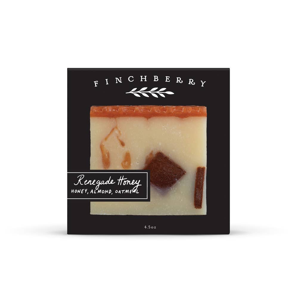 Finchberry Soap - Renegade Honey Soap (Boxed)-Bath & Beauty-FinchBerry--The Twisted Chandelier