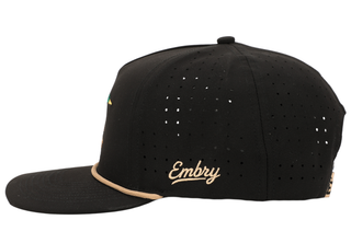 Men's Black Mallard Golf Hat-Hat-Embry Outdoors-NewArrival-The Twisted Chandelier