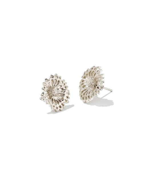 Kendra Scott Brielle Stud Earrings Silver-Earrings-Kendra Scott-E00052RHD, Max Retail-The Twisted Chandelier