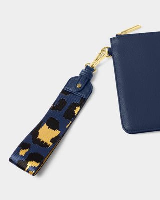 Canvas Wristlet Strap - Midnight Blue Animal-Wristlet-Katie Loxton-The Twisted Chandelier