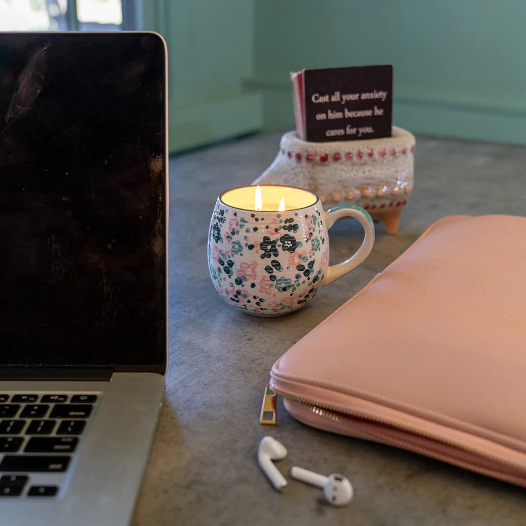 Sweet Grace Collection Mug Candle #049 | Bridgewater Candle Company-Candles-Bridgewater-The Twisted Chandelier